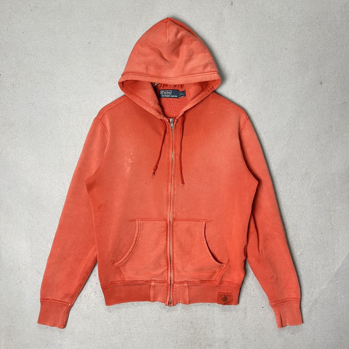 Polo Ralph Lauren Polo Ralph Lauren Zip Hoodie Faded Red Size US S / EU 44-46 / 1 - 1 Thumbnail