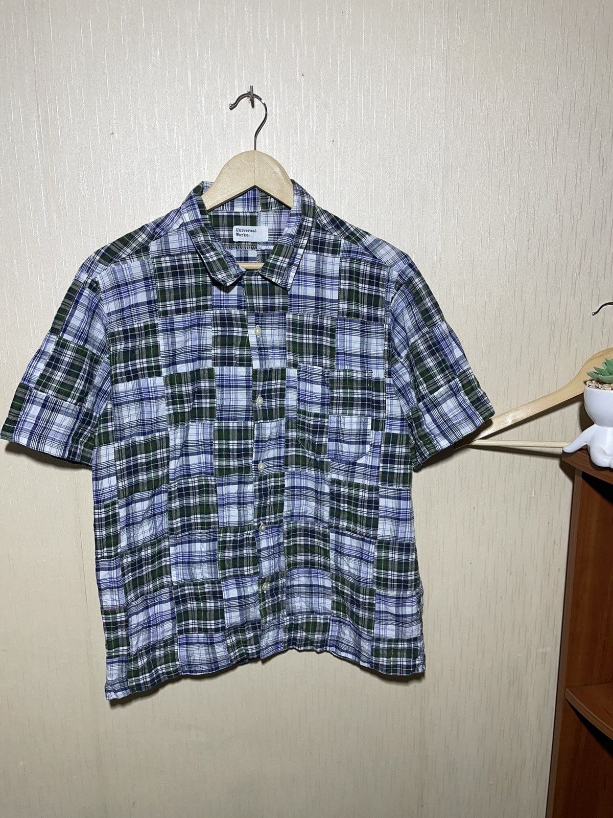 Japanese Brand × Universal Works Universal Works patchwork Japanese style shirt Size US M / EU 48-50 / 2 - 1 Thumbnail