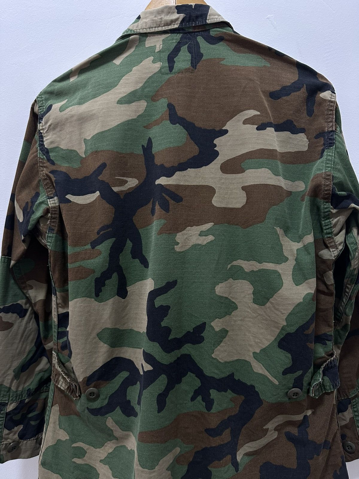 Vintage Vintage Nato Military Jacket Camouflage Design Size US M / EU 48-50 / 2 - 7 Thumbnail