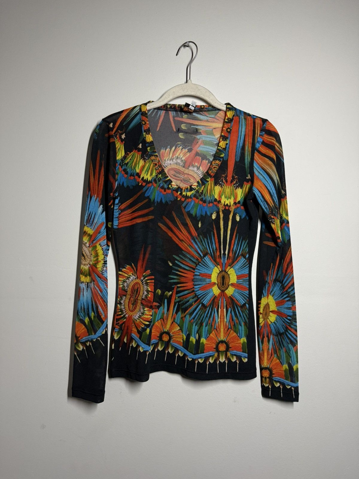 Vintage Jean Paul Gaultier Multi-colored long sleeve