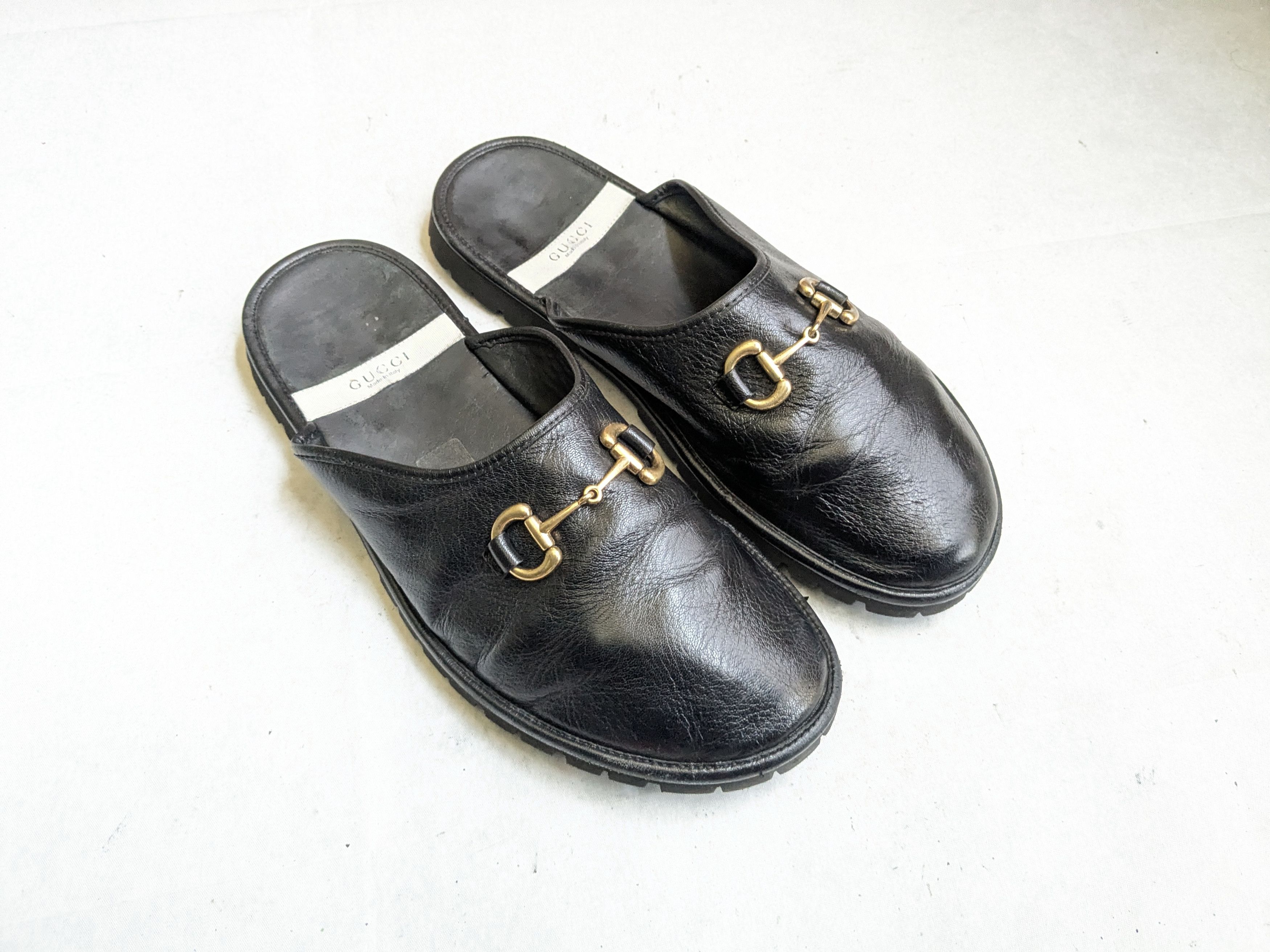 Gucci Gucci Horsebit Loafers Black 12 Leather Slip Ons Size US 12 / EU 45 - 1 Thumbnail