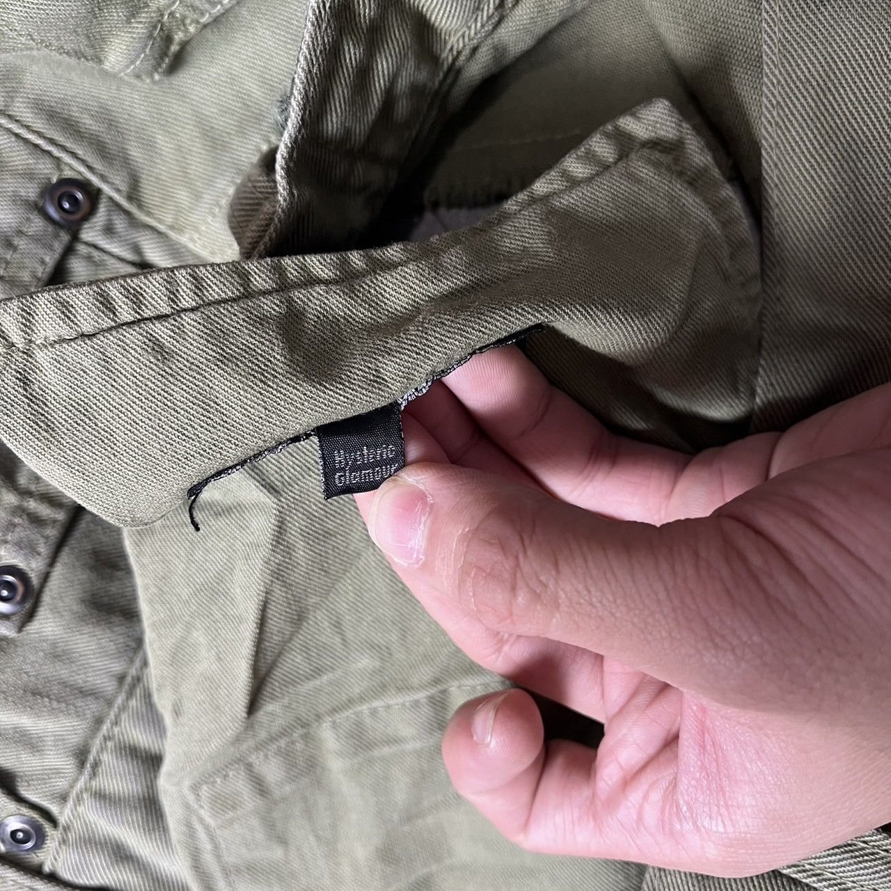 Hysteric Glamour × Le Grande Bleu (L.G.B.) Hysteric Glamour Army Military Style Mini Skirt Size 30" / US 8 / IT 44 - 9 Thumbnail