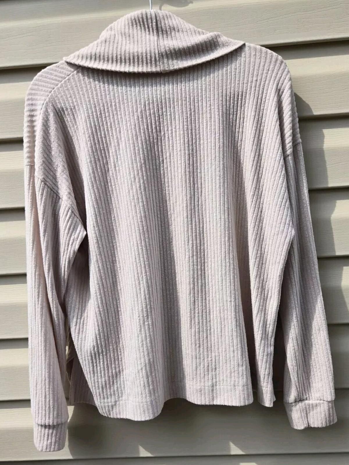 Luchiano Visconti Lush Womens Medium M Cowl Neck Sweater Long Sleeve Oversized Size M / US 6-8 / IT 42-44 - 2 Thumbnail