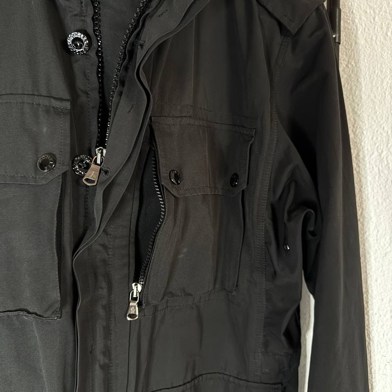Moncler Moncler Arnaud Giubbotto Women's Full Zip Jacket Size L / US 10 / IT 46 - 4 Thumbnail