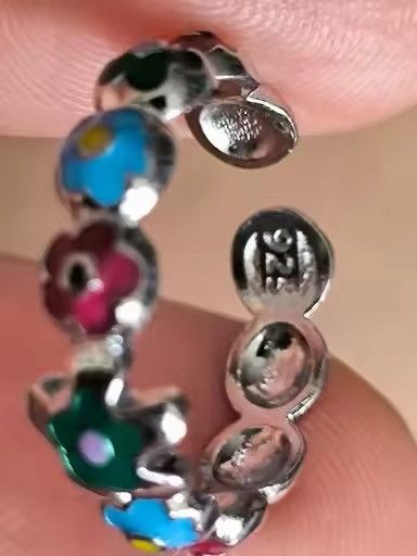 Jewelry × Vintage Flolwer Adjustable Ring Size ONE SIZE - 6 Thumbnail