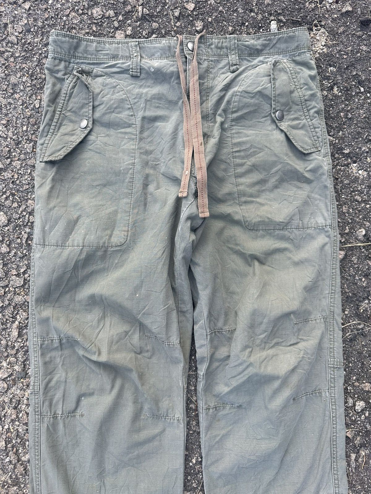 Japanese Brand DOUBLE KNEE PANTS CASUAL PANTS VINTAGE JAPANESE BRANDED Size US 33 - 3 Thumbnail