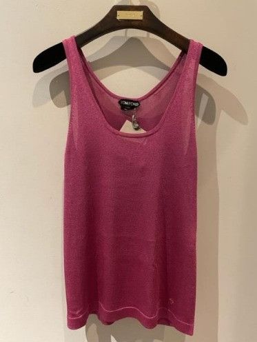 Tom Ford o1w1db10225 TSK287 Tank Top in Fuchsia Size M / US 6-8 / IT 42-44 - 1 Preview