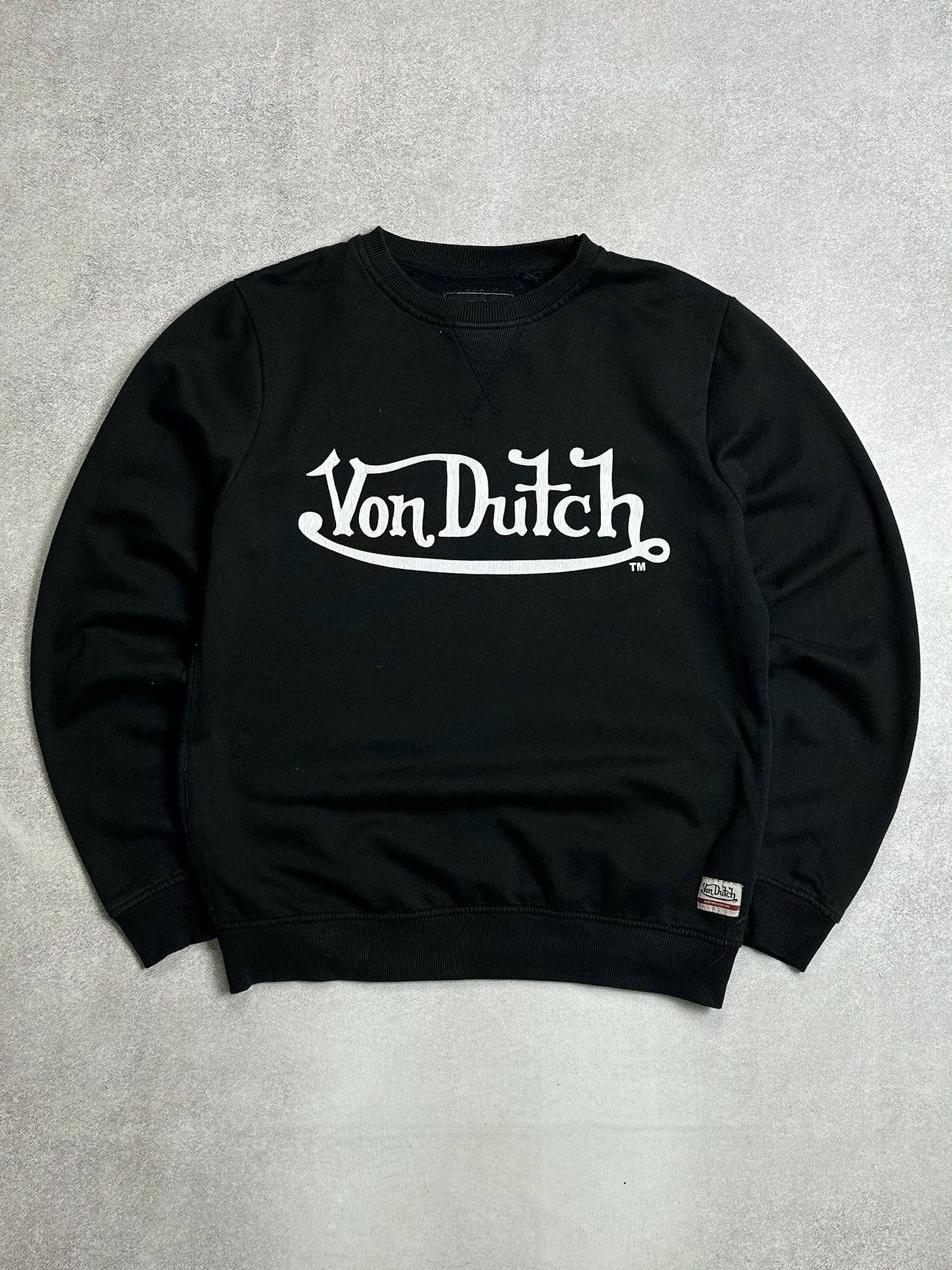 Von Dutch Vintage Von Dutch Big Logo Sweatshirt Rare M Size US M / EU 48-50 / 2 - 1 Thumbnail