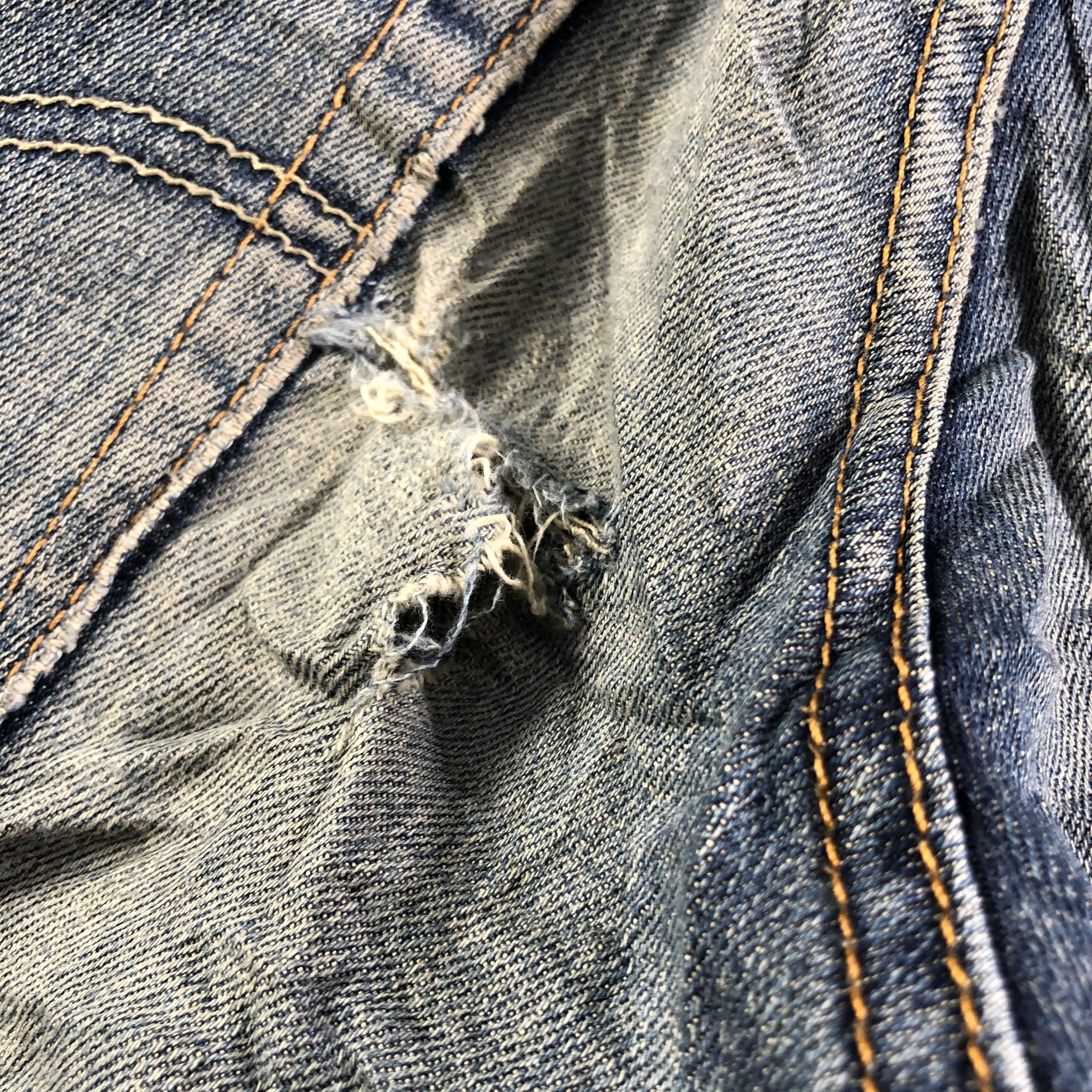 Levi's Vintage Blue Wash Levis 551 Jeans-J3824 Size US 30 / EU 46 - 8 Thumbnail