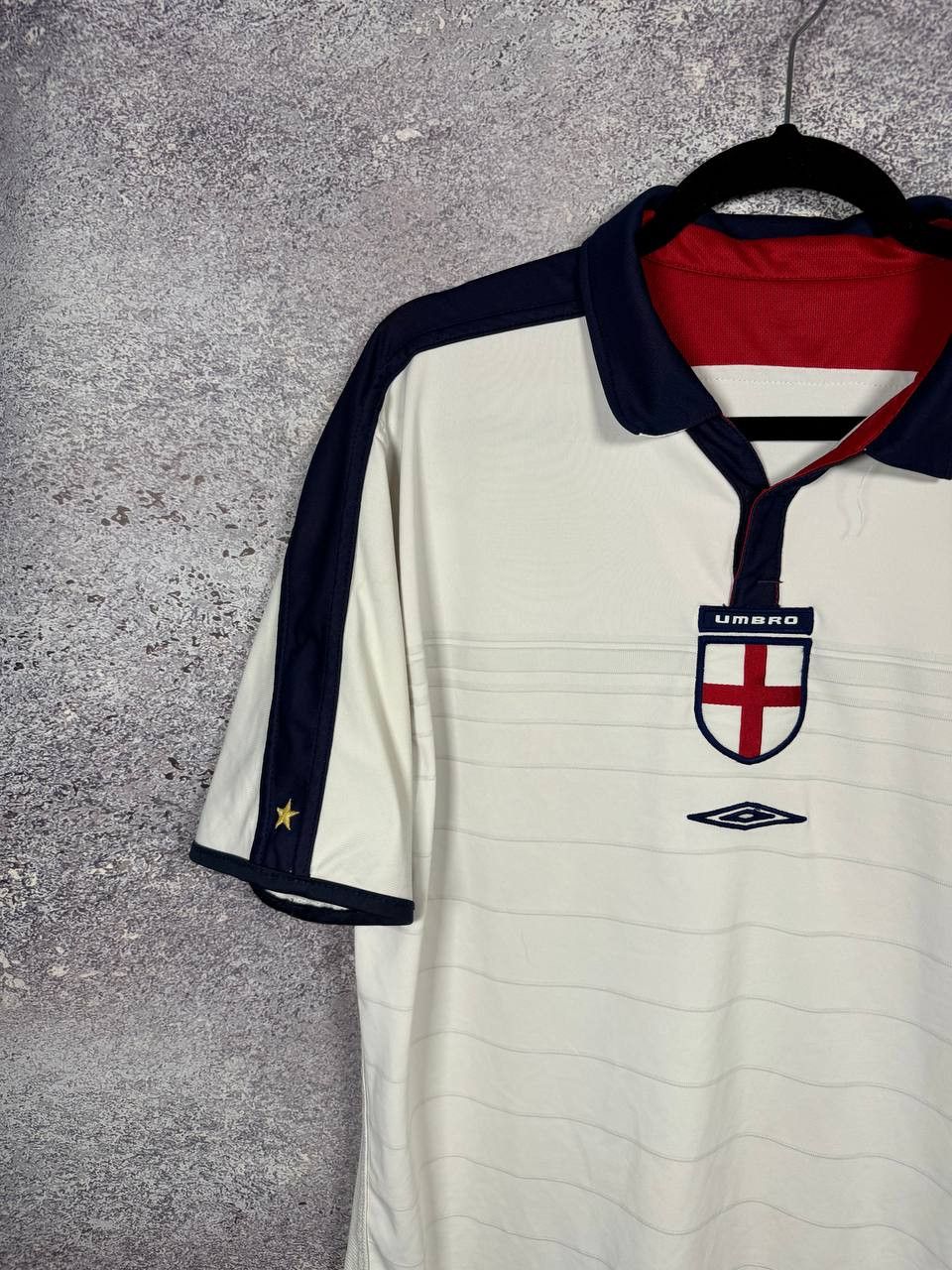 Umbro England National Team 2003 Umbro Soccer Jersey Large Size US L / EU 52-54 / 3 - 4 Thumbnail