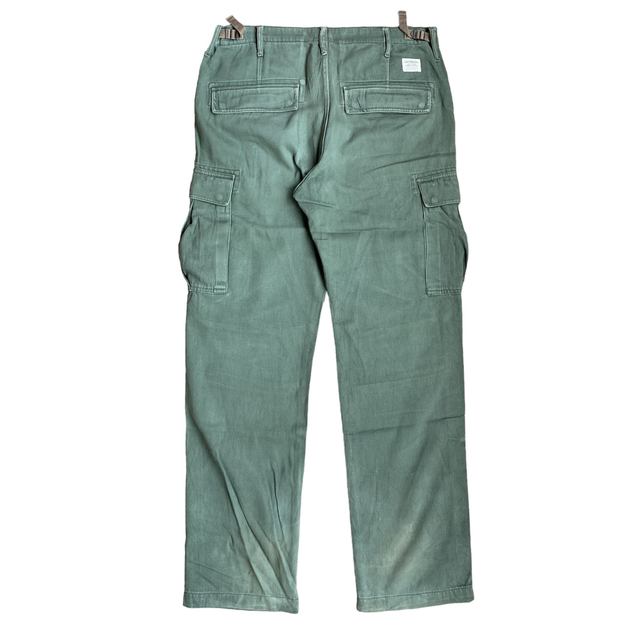 Gap VINTAGE GAP KHAKIS CARGO PANTS Size US 32 / EU 48 - 2 Thumbnail