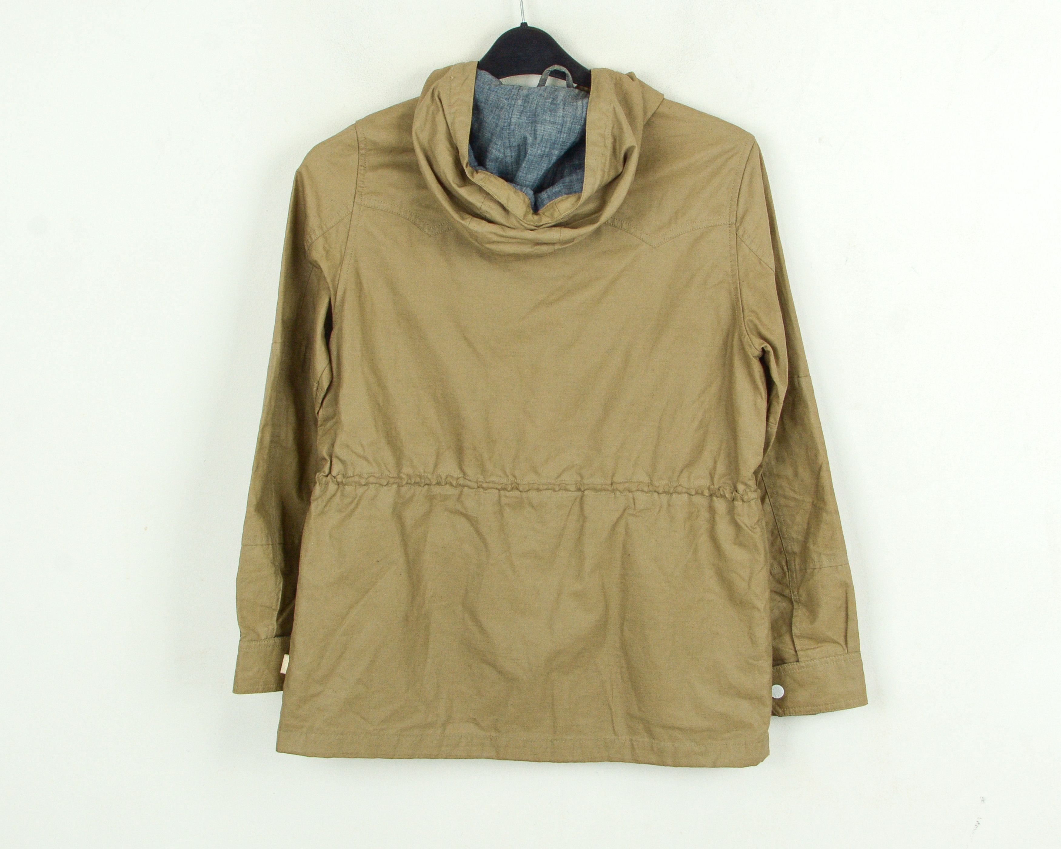 Levi's Women S Jacket Coat Parka Hooded Winter Outerwear Khaki Size S / US 4 / IT 40 - 3 Thumbnail
