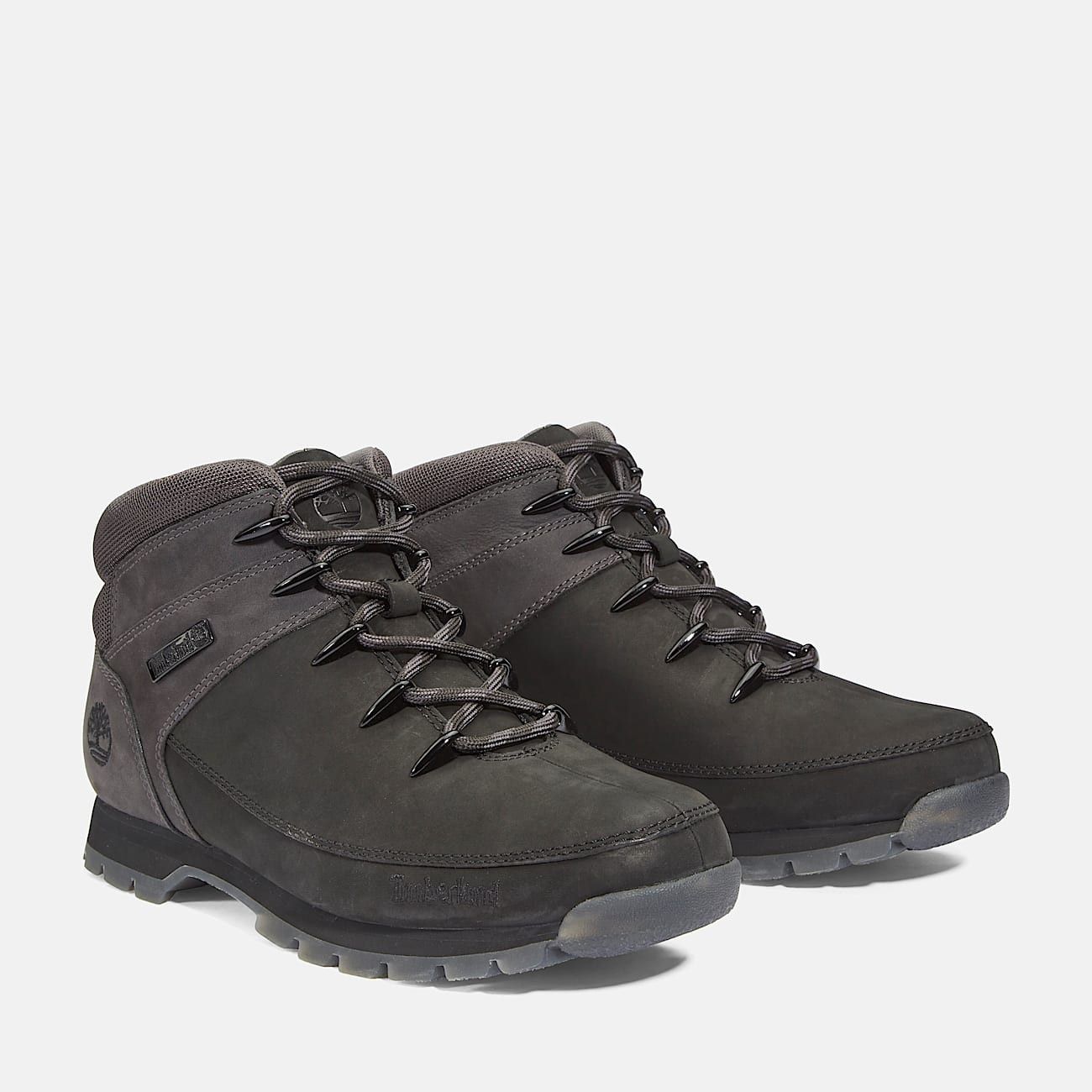 Timberland TIMBERLAND MEN'S 13 EURO SPRINT MID LACE BOOT JET BLACK NUBU Size US 13 / EU 46 - 4 Thumbnail