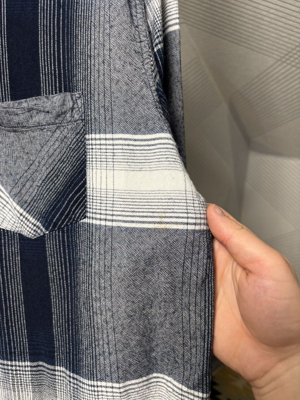Stussy Stussy Shadow Plaid Western Button-Down Shirt L size Large Size US L / EU 52-54 / 3 - 6 Thumbnail