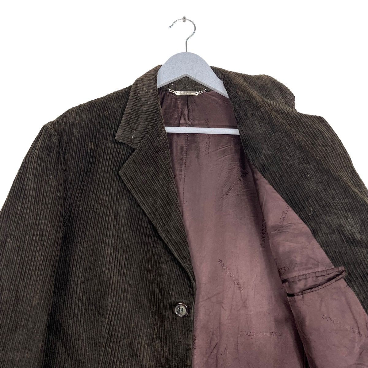Dolce & Gabbana 🔥 DOLCE & GABBANA CORDUROY BLAZER JACKET MADE IN ITALY Size US M / EU 48-50 / 2 - 9 Thumbnail