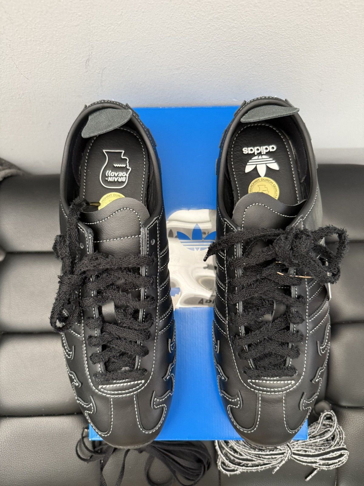 Adidas × Brain Dead Brain Dead x Dover Street Market Adidas Japan Lo Black Size US 10 / EU 43 - 6 Thumbnail