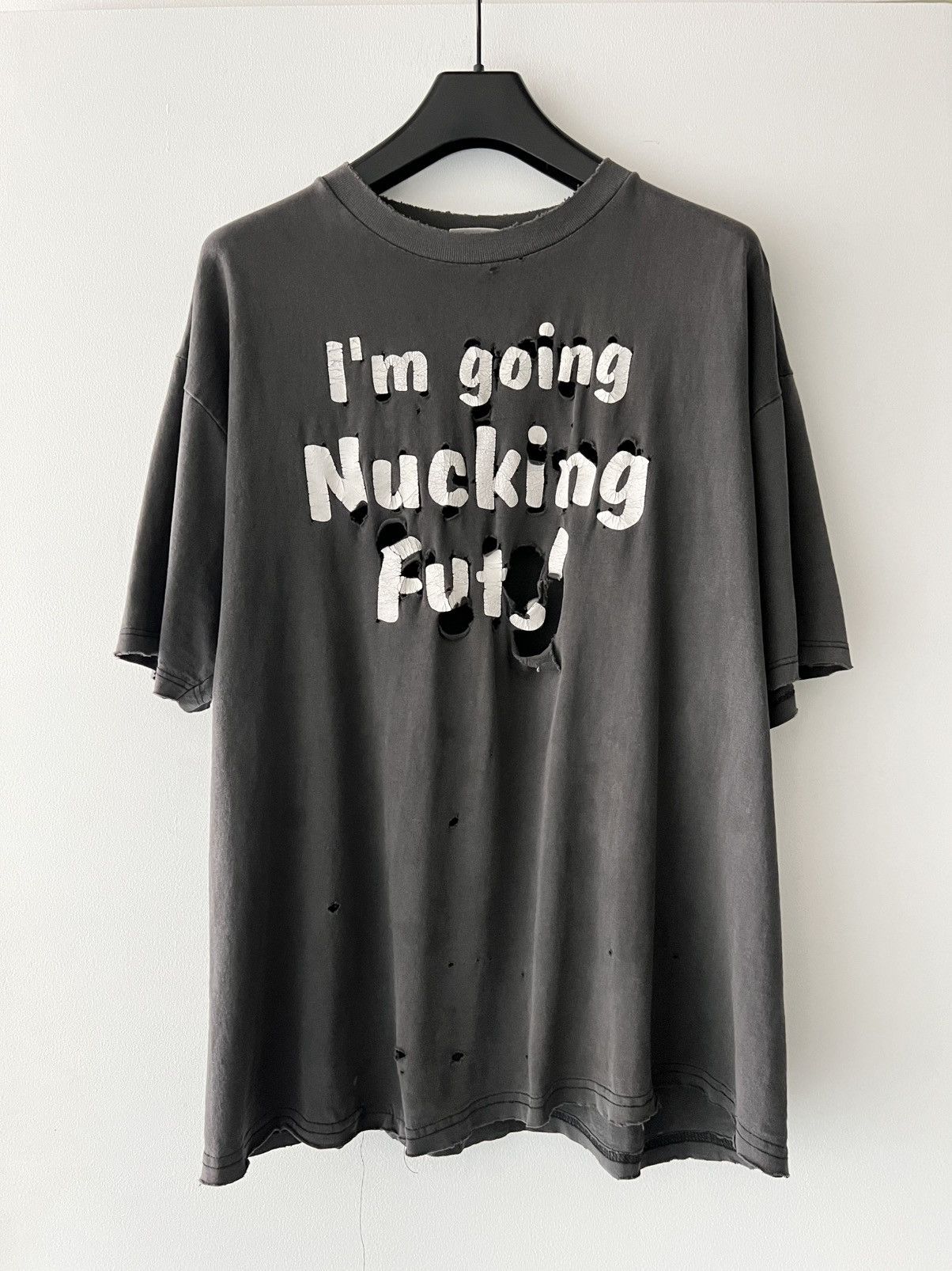 Vintage Vintage 1998 Perfectly Thrashed Humor Tee Size US XL / EU 56 / 4 - 1 Thumbnail