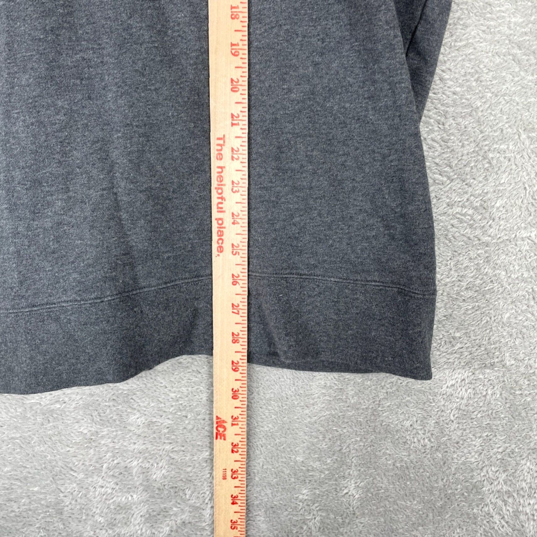 Elwood Elwood Zip Up Hoodie Mens XL Gray Removable Hood Zipper Logo Sweatshirt Streetwear Grunge Size US XL / EU 56 / 4 - 7 Thumbnail