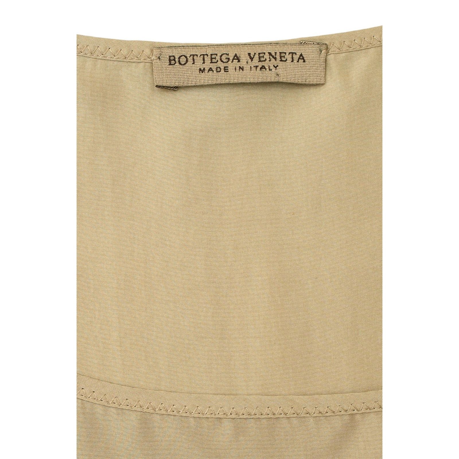 Bottega Veneta Ivory Silk Sleeveless Top Size S / US 4 / IT 40 - 3 Thumbnail