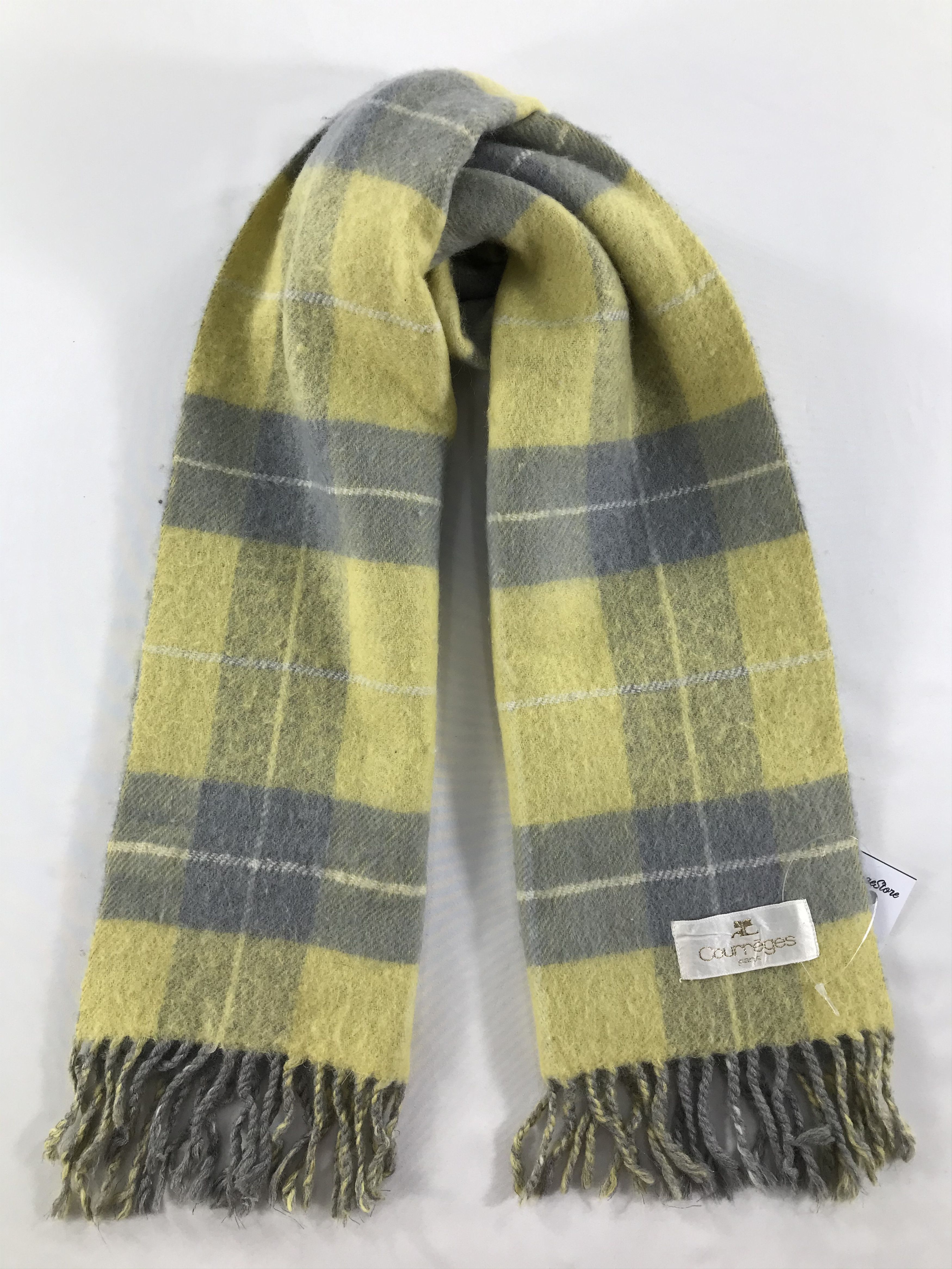 Courreges × Vintage Courreges Scarf / Muffler / Neckwear - WW2626 Size ONE SIZE - 1 Thumbnail
