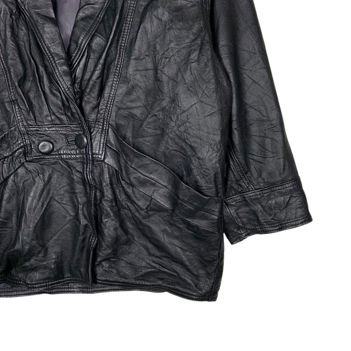 Other Vera Pelle Made In Italy Leather Jacket Size M / US 6-8 / IT 42-44 - 4 Thumbnail