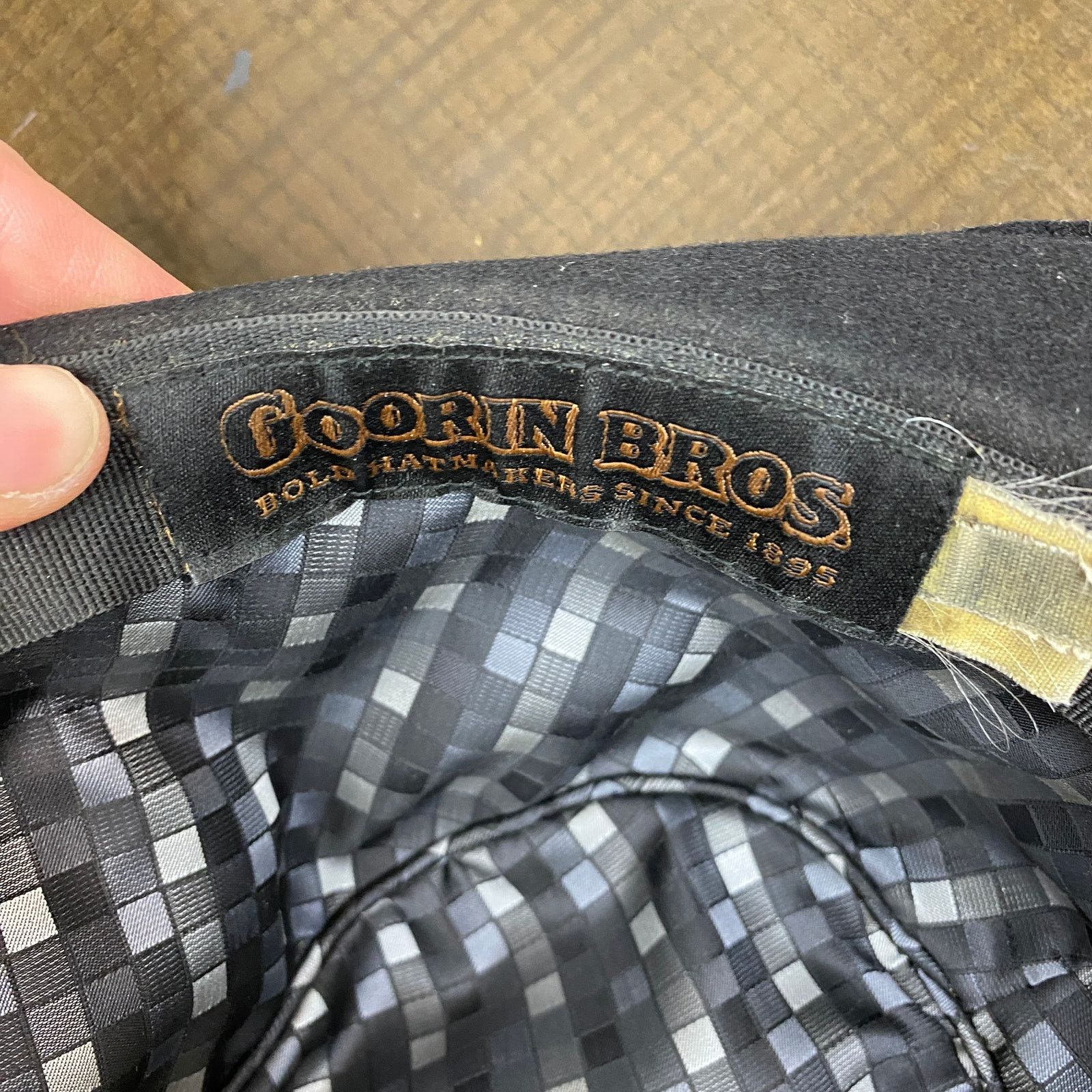 Goorin Bros. Goorin Bros Wool Banded Bowler Hat Fedora Derby Dapper Size ONE SIZE - 8 Thumbnail