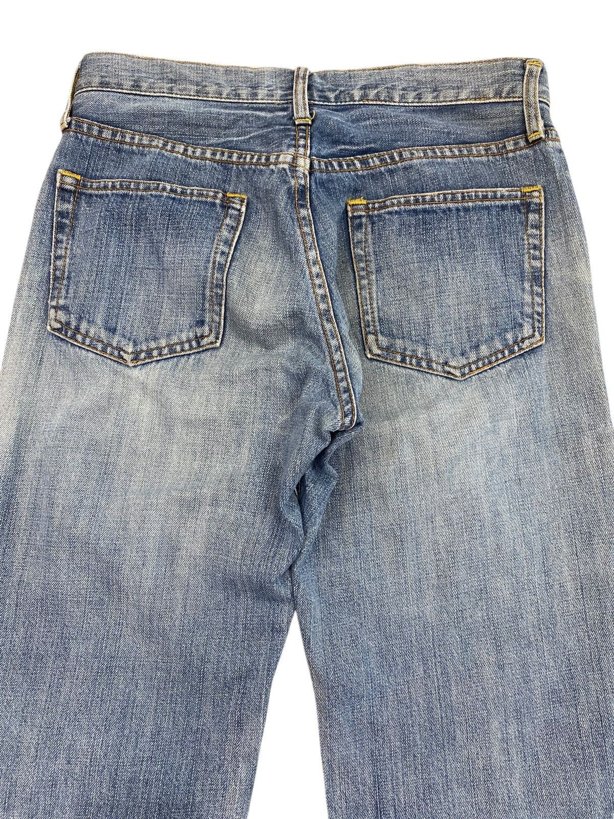 Japanese Brand Japanese Brand Whiskers Distressed Style Loose Jeans Size US 30 / EU 46 - 4 Thumbnail