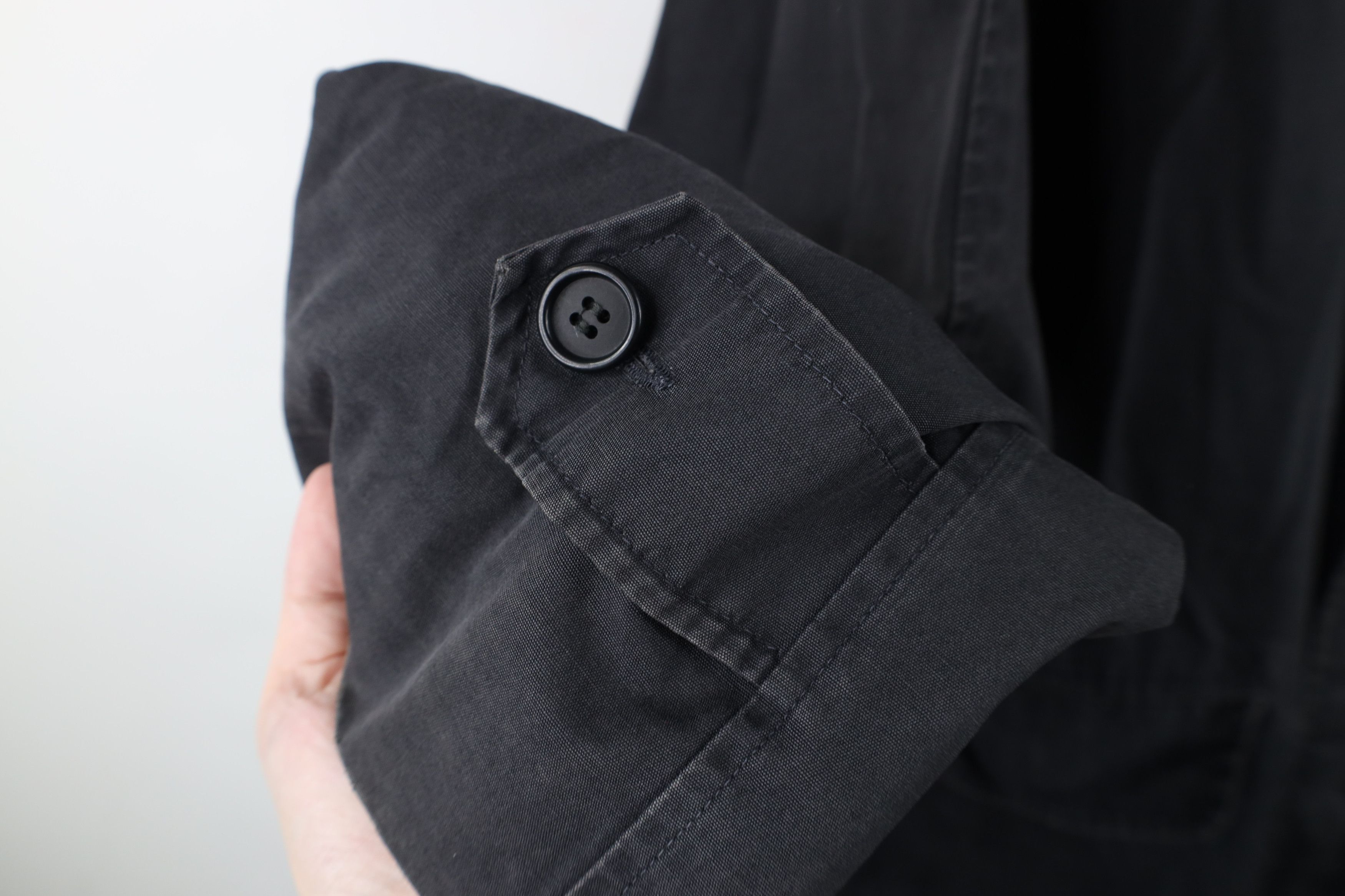 Vintage Vintage 50s 60s Streetwear Trench Coat Rain Jacket Black USA Size US XXL / EU 58 / 5 - 7 Thumbnail