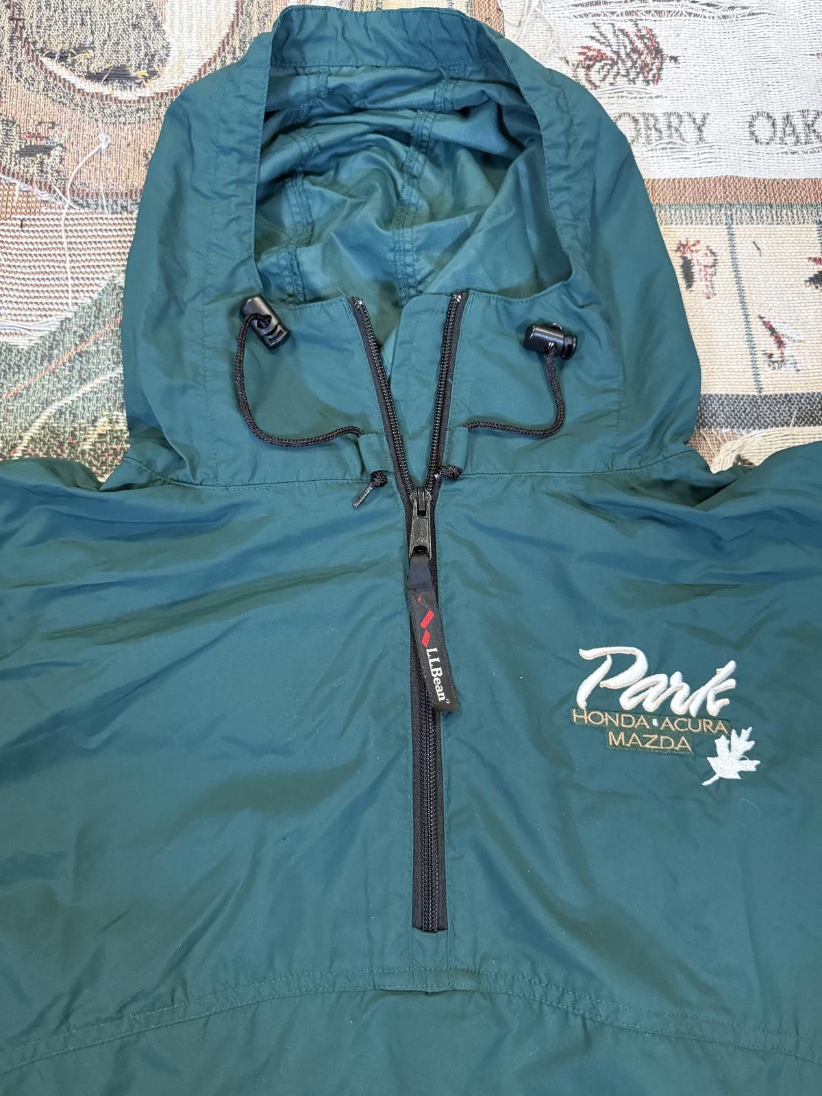 L.L. Bean Vintage 90's LL Bean Outdoors Anorak Windbreaker Jacket Size US L / EU 52-54 / 3 - 2 Thumbnail