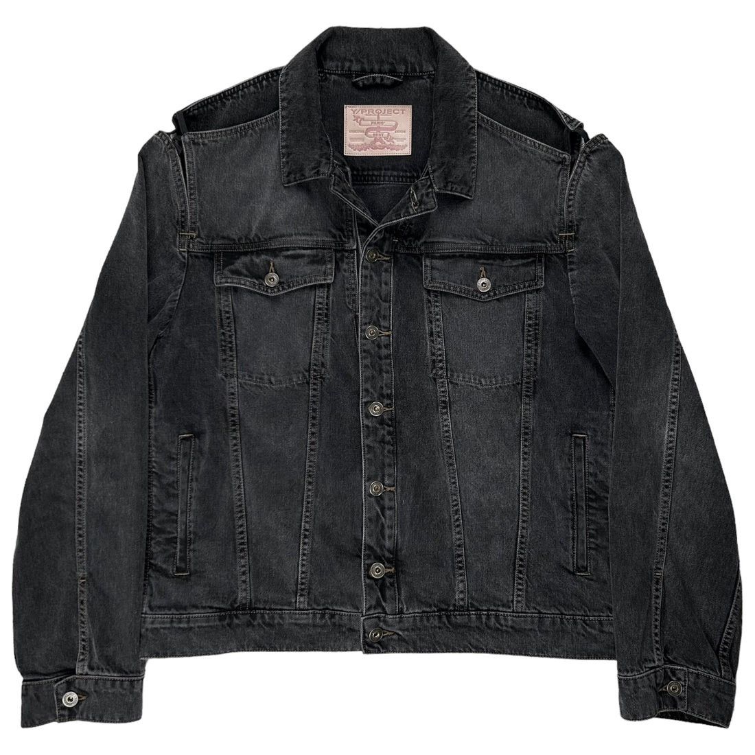 Balenciaga Y/Project Peep Show Denim Jacket - SS22 Size US M / EU 48-50 / 2 - 1 Thumbnail