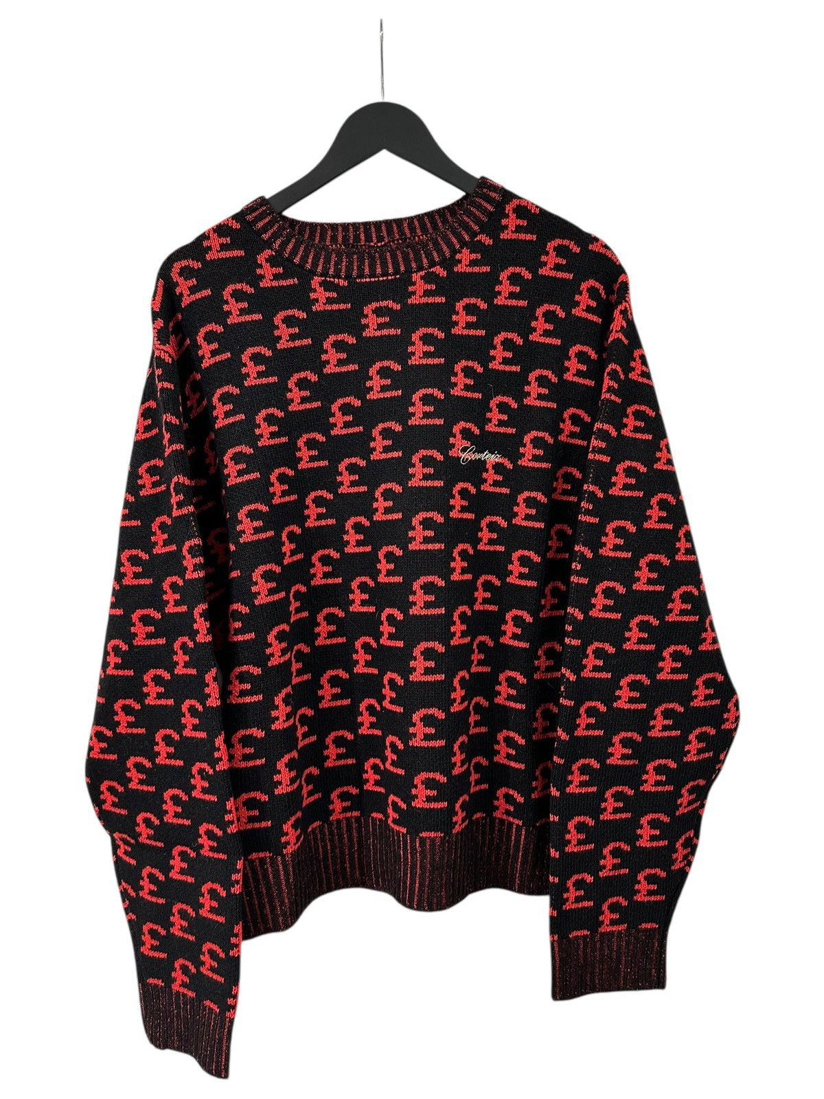 Corteiz Corteiz GBP Jacquard Knit Sweater Size M CRTZ Logo Crewneck Size US M / EU 48-50 / 2 - 1 Thumbnail