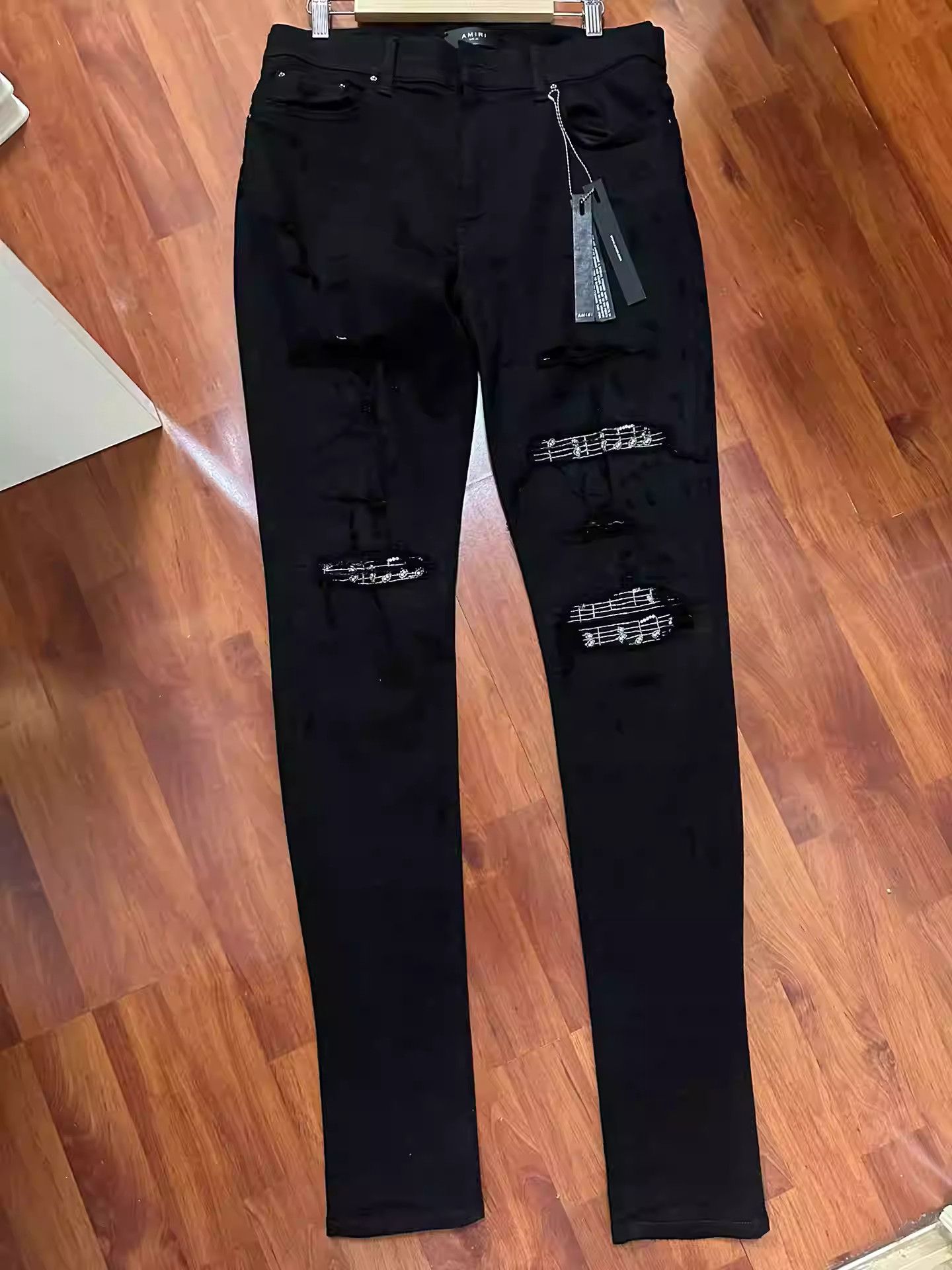 Amiri Amiri note skinny jeans Size US 32 / EU 48 - 1 Thumbnail