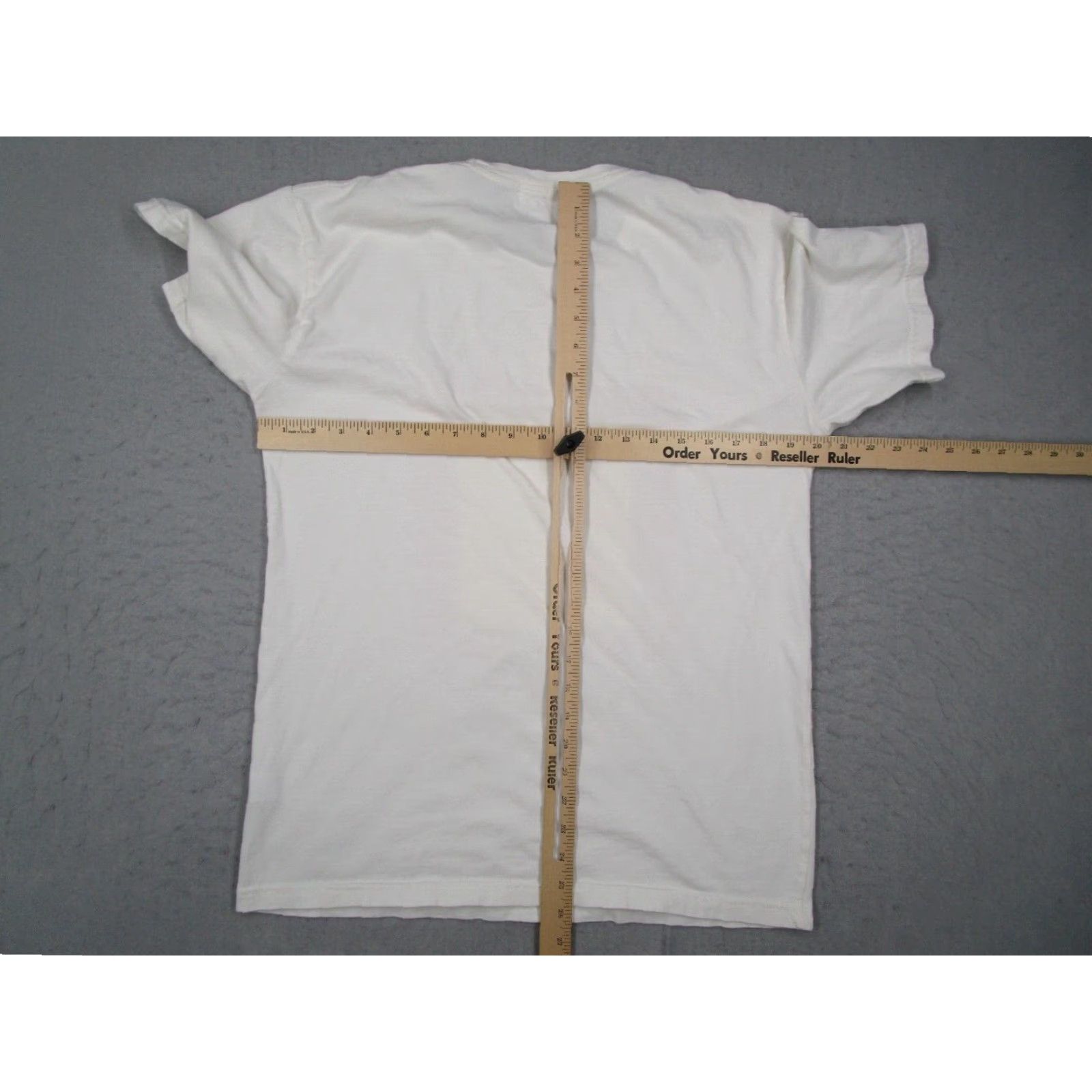 Vintage Rokit Shirt Mens Medium White Milk Honey Short Sleeve Crew Neck Made in USA Size US M / EU 48-50 / 2 - 5 Thumbnail