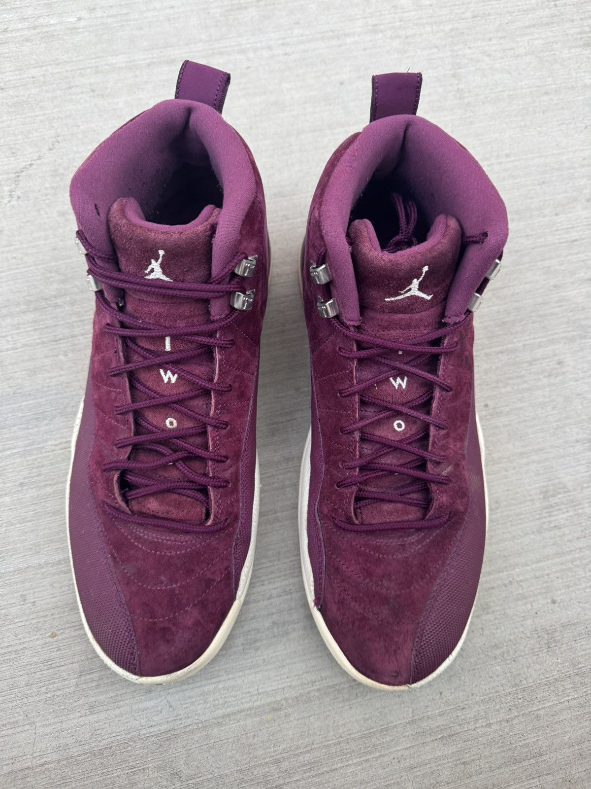 Jordan Brand JORDAN 12 RETRO BORDEAUX MAROON BURGUNDY SIZE 11.5 Size US 11.5 / EU 44-45 - 3 Thumbnail