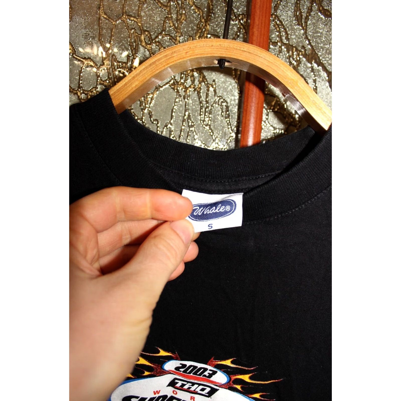 Vintage Vintage World Supercross GP Motocross T-Shirt size S Mens Black Shirt Size US S / EU 44-46 / 1 - 3 Thumbnail
