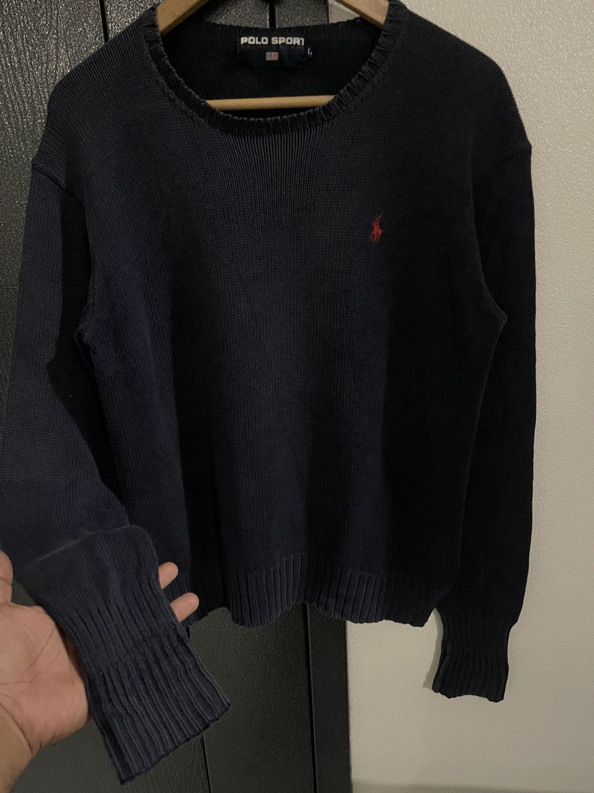 Polo Ralph Lauren Vintage Polo Sport Ralph Lauren Sweater Knit Size M / US 6-8 / IT 42-44 - 7 Thumbnail
