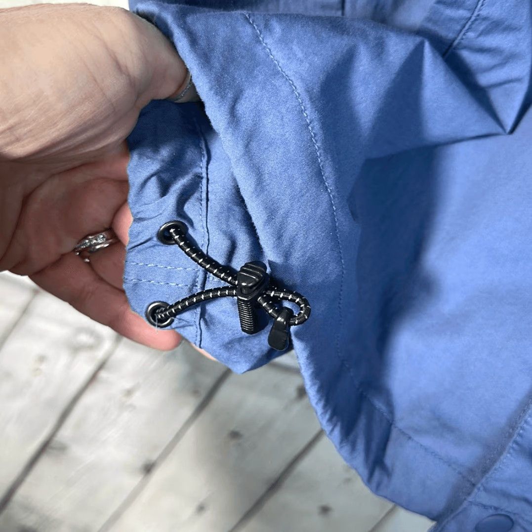 American Eagle Outfitters American Eagle Outfitters Shirt Men L Blue Camp Shacket Short Sleeve Snap Buttons Mens Size US L / EU 52-54 / 3 - 4 Thumbnail