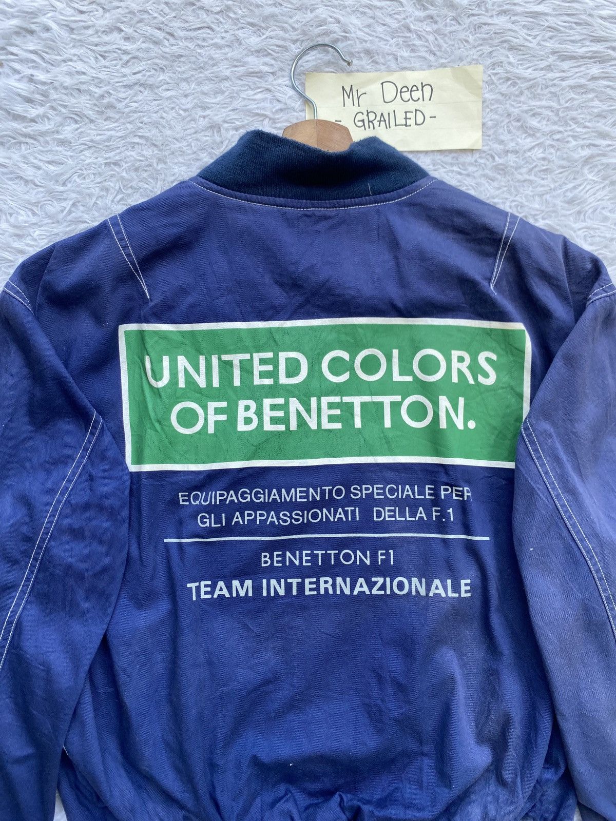 Benetton Rare Vintage Benetton Formula 1 Jacket Size US M / EU 48-50 / 2 - 1 Thumbnail
