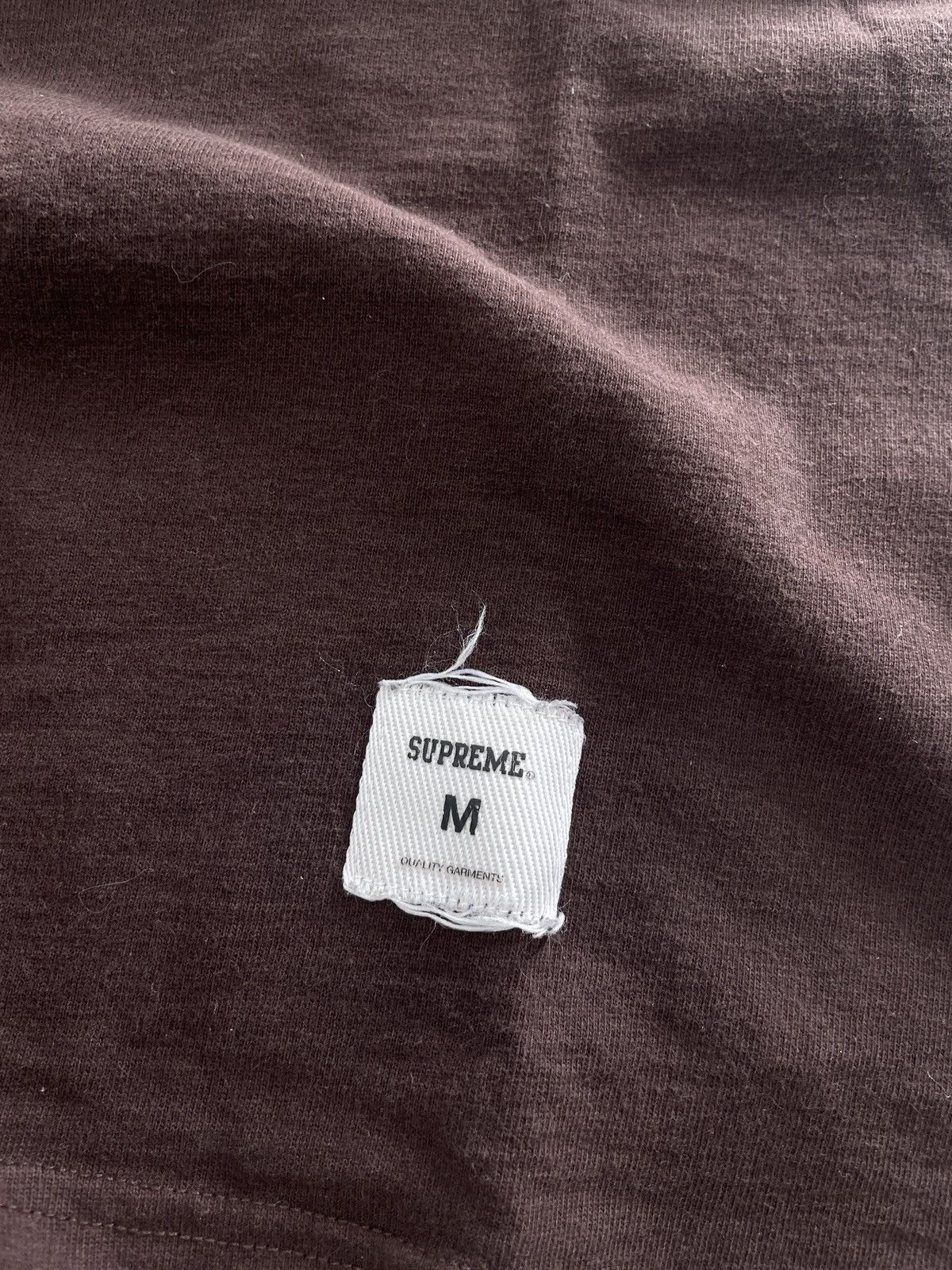 Supreme supreme brown and purple ‘bad’ tee Size US M / EU 48-50 / 2 - 4 Thumbnail