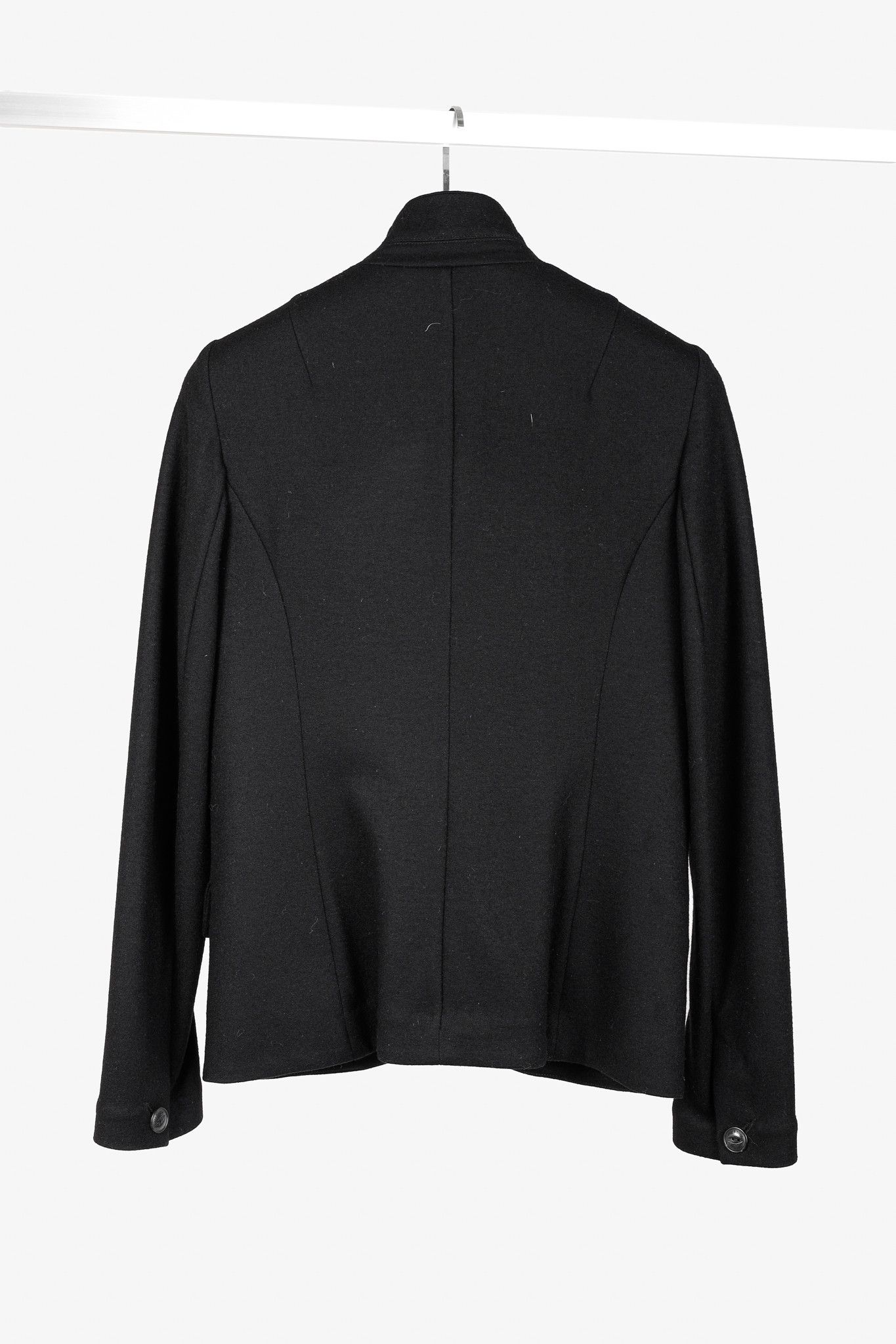 Rag & Bone Slade Black Wool Military Blazer