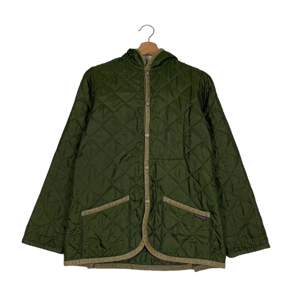Lavenham LAVENHAM AW05 Hooded Quilted Jacket #0513-C23 Size US M / EU 48-50 / 2 - 1 Thumbnail