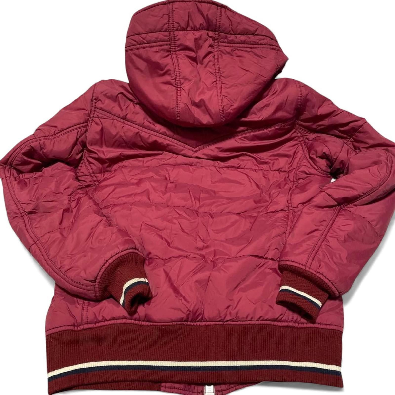 Hysteric Glamour Hysteric Glamour - Quilted Hooded Jacket Burgundy Size US M / EU 48-50 / 2 - 5 Thumbnail