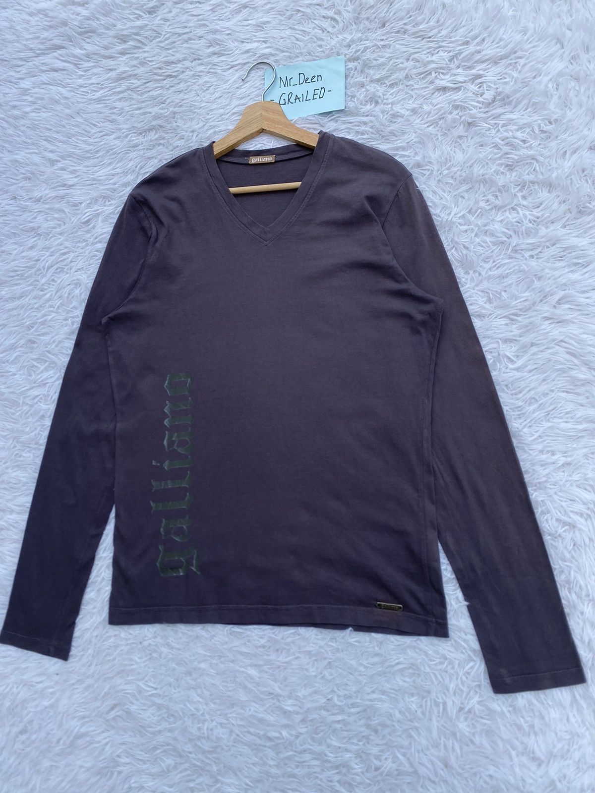 John Galliano Rare Vintage John Galliano Spellout Long sleeve Size US M / EU 48-50 / 2 - 3 Thumbnail