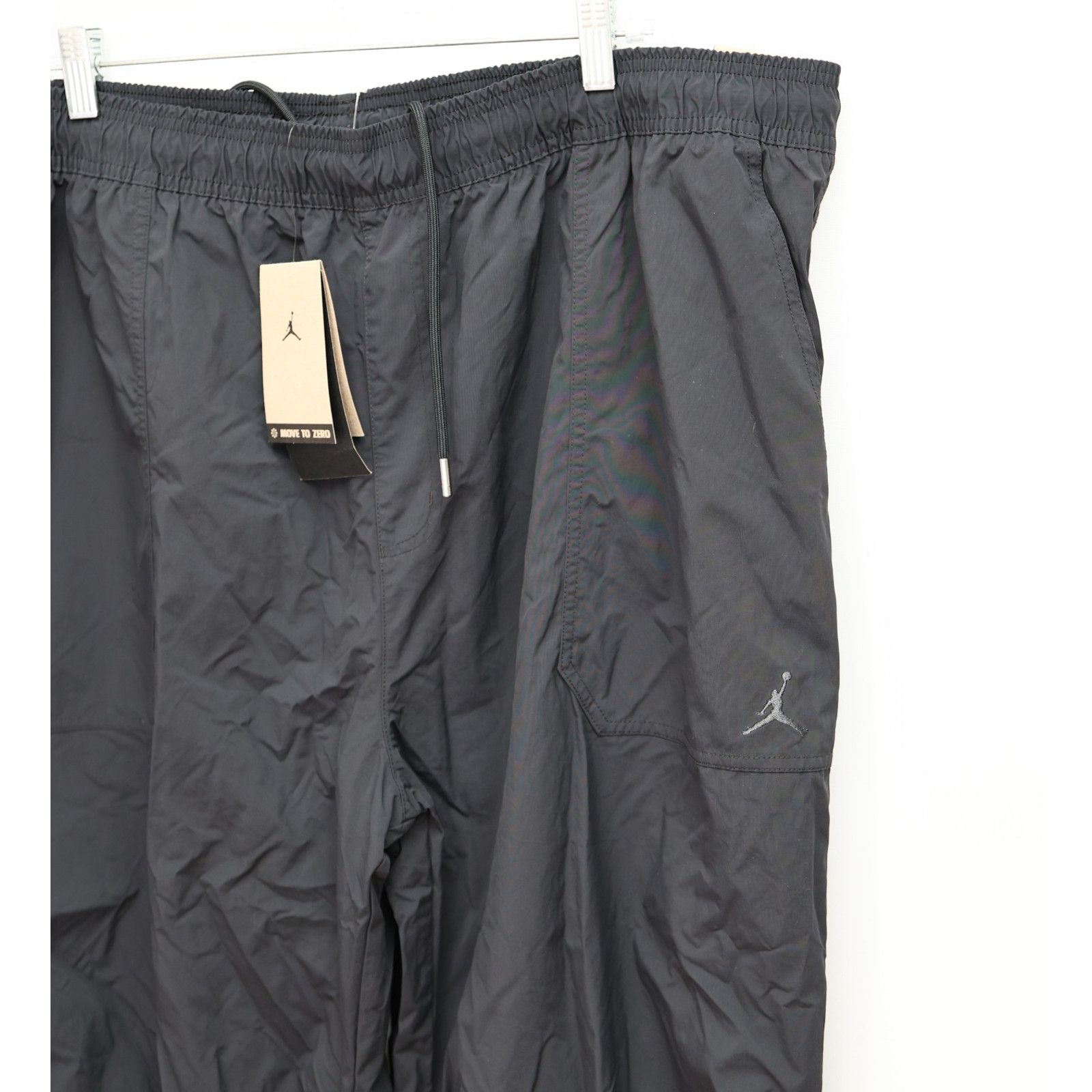 Nike NWT NIKE Jordan Essential Woven Statement Black Pants Sz L Size US 36 / EU 52 - 3 Thumbnail