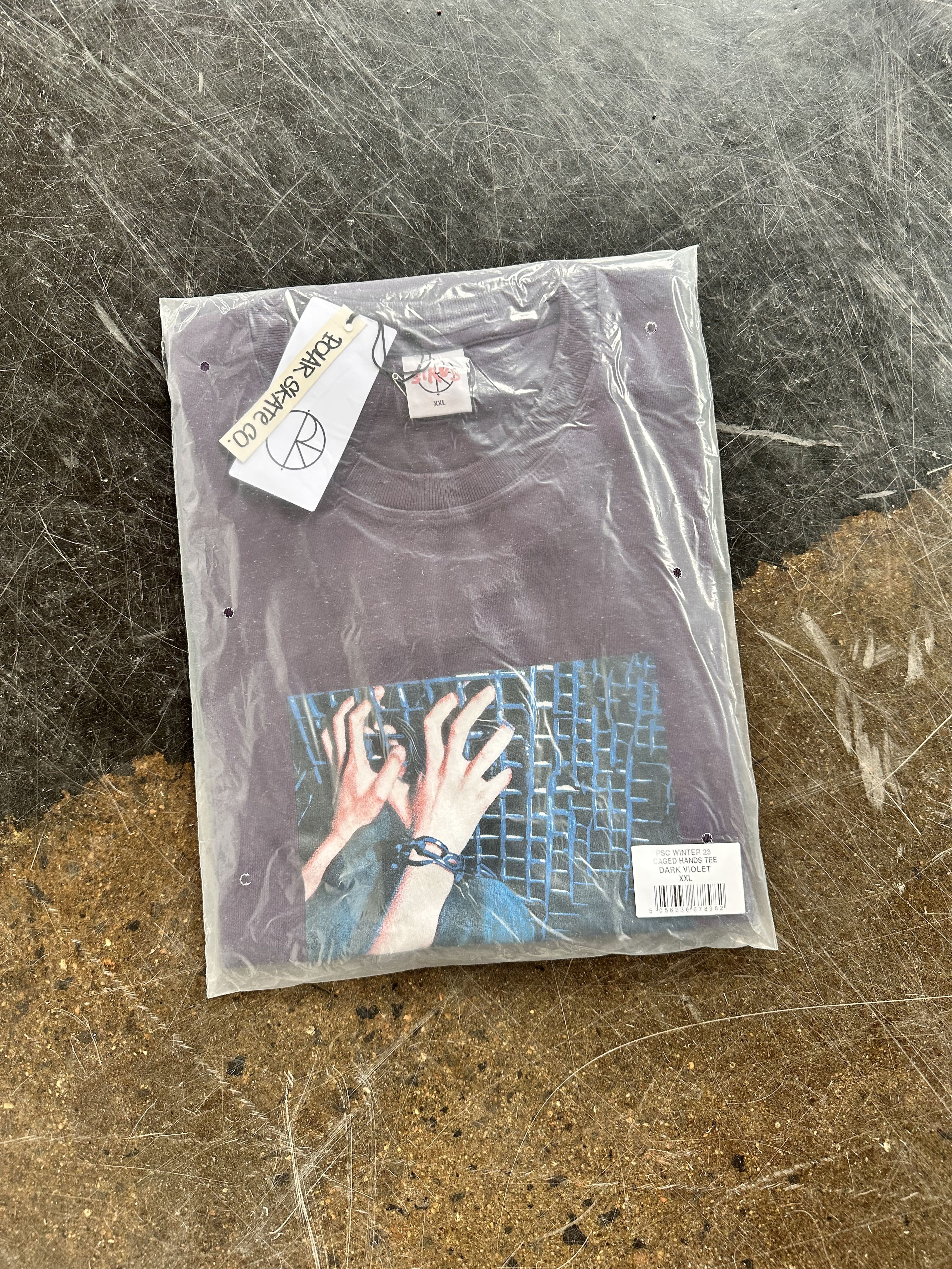 Polar Skate Co. POLAR SKATE CO Caged Hands Tee XXL Size US XXL / EU 58 / 5 - 3 Thumbnail