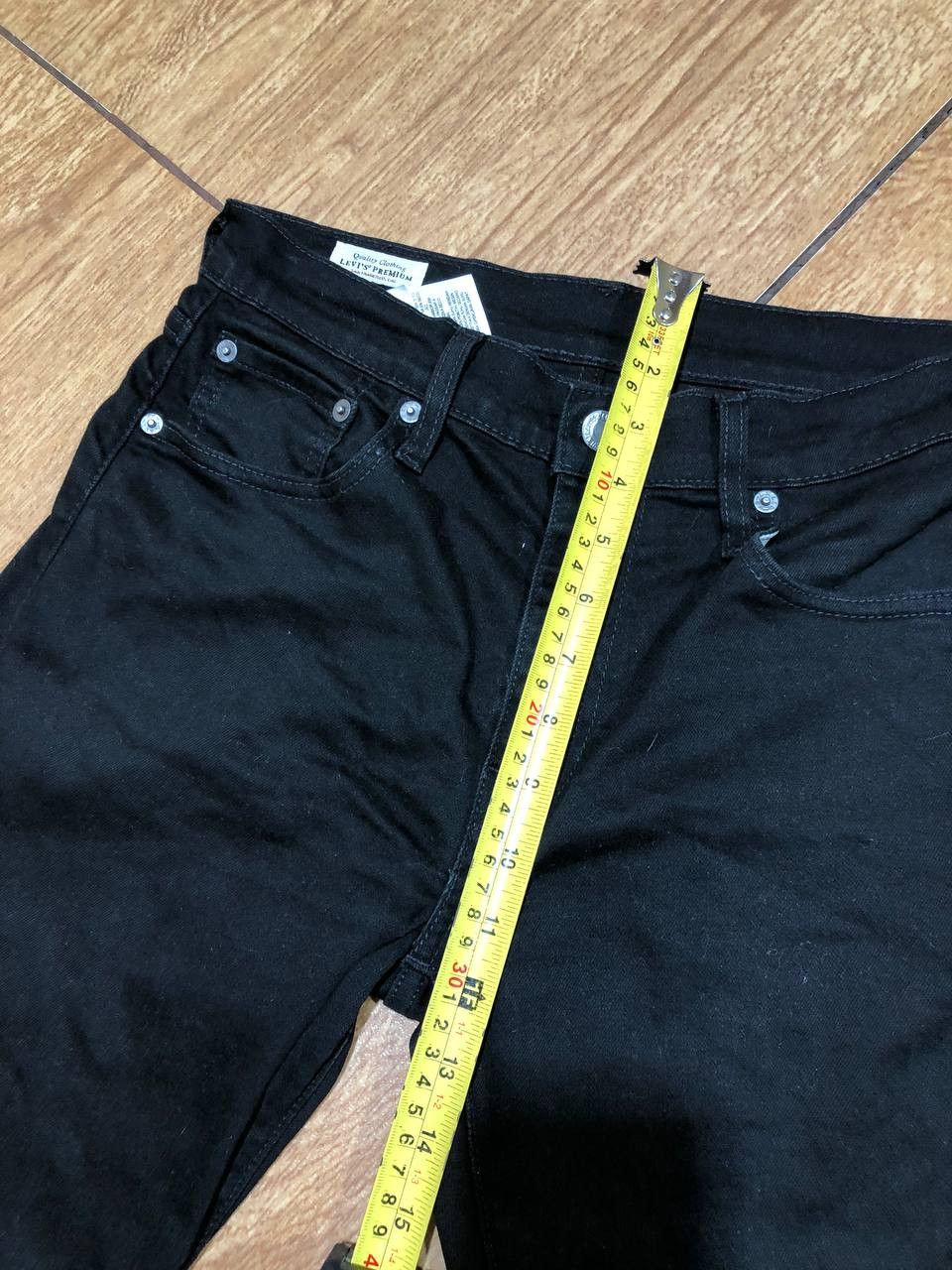 Levi's Vintage jeans Levi's 512 black crazy Y2K w30 streetwear Size US 30 / EU 46 - 12 Thumbnail