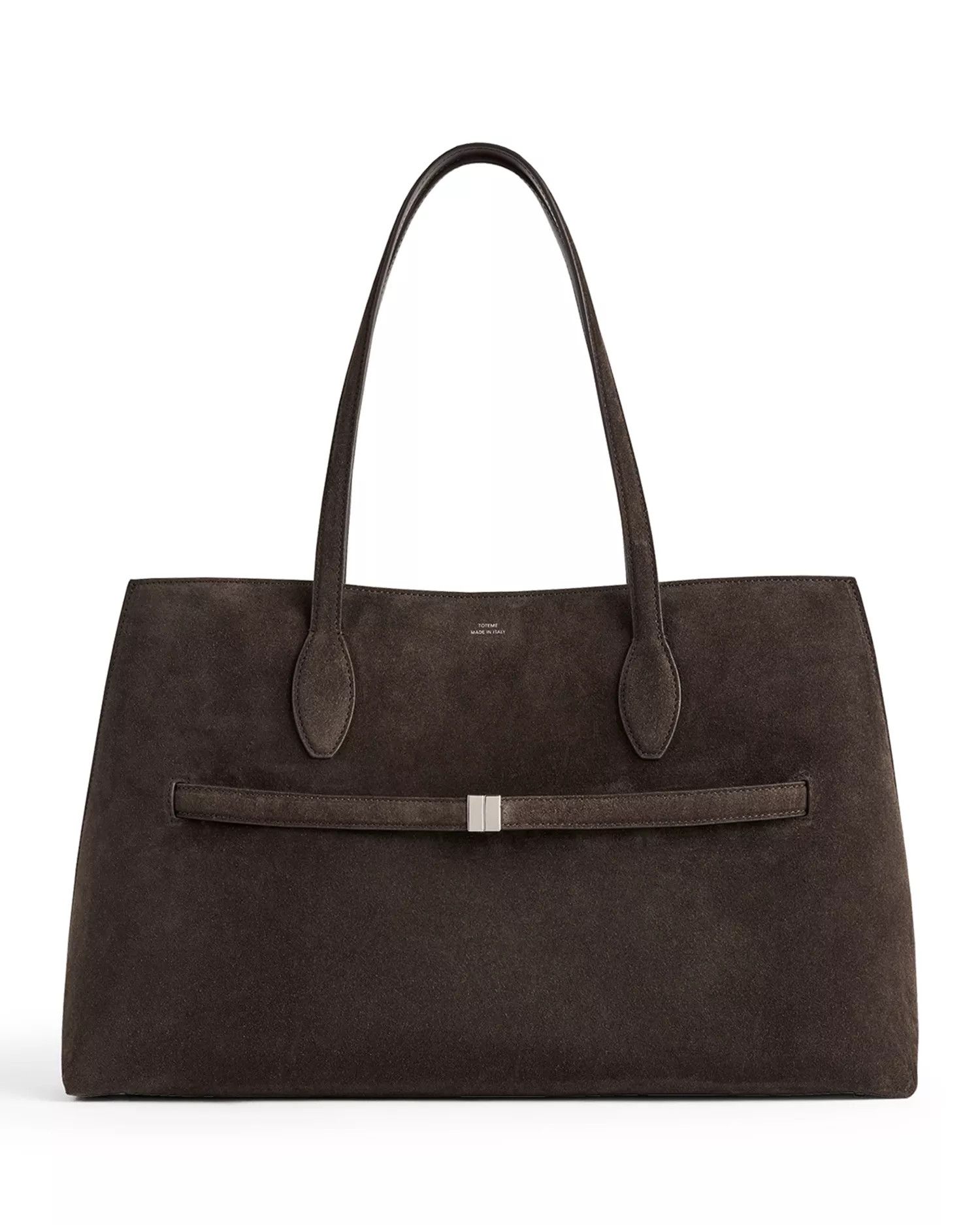 Toteme os11x0726 Size: OS / Large Suede Lounge Tote Bag in Brown Size ONE SIZE - 1 Thumbnail