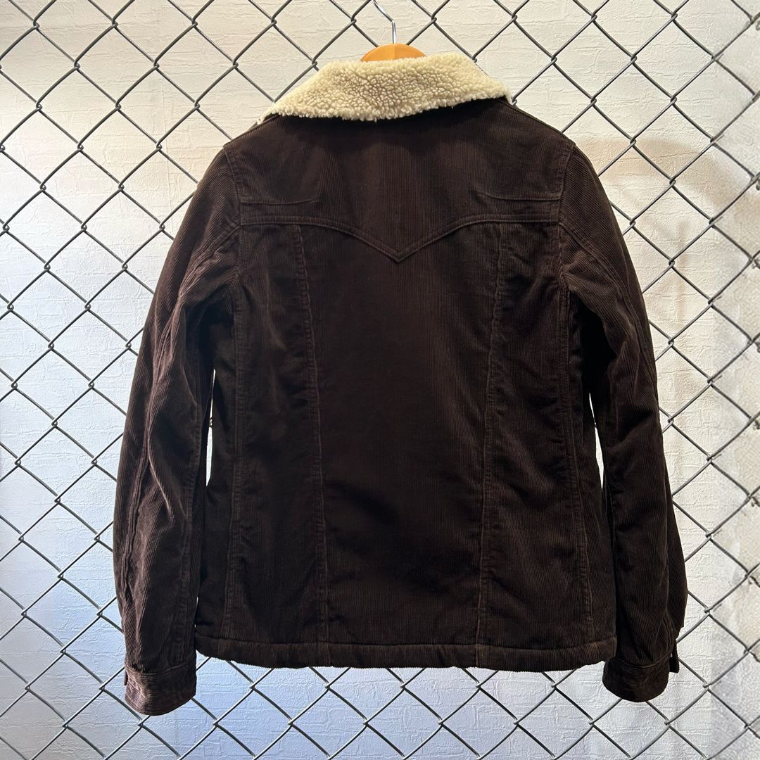 Number (N)ine AW07 "Love God Murder" Fleece Corduroy Lunch Jacket Size US XS / EU 42 / 0 - 2 Thumbnail