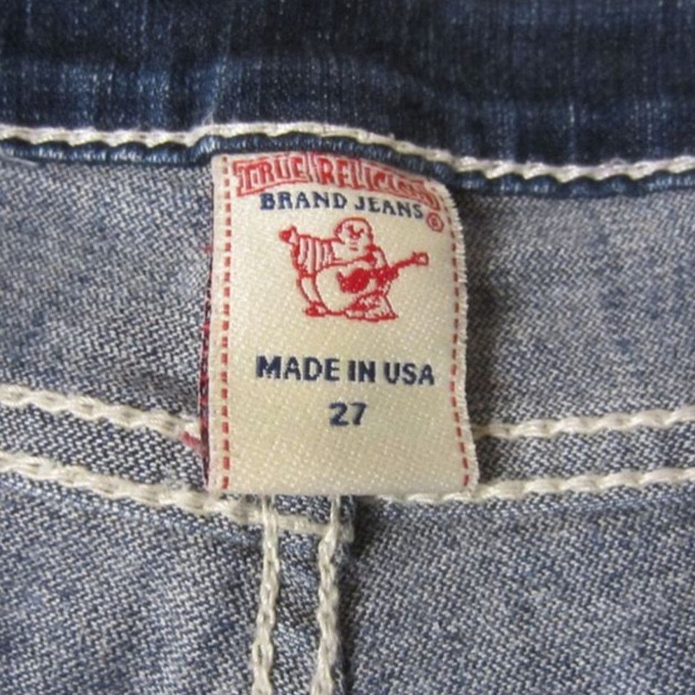 True Religion Y2K Bootcut Dark Wash Denim Jeans True Religion Size 27 Size 27" / US 4 / IT 40 - 4 Thumbnail