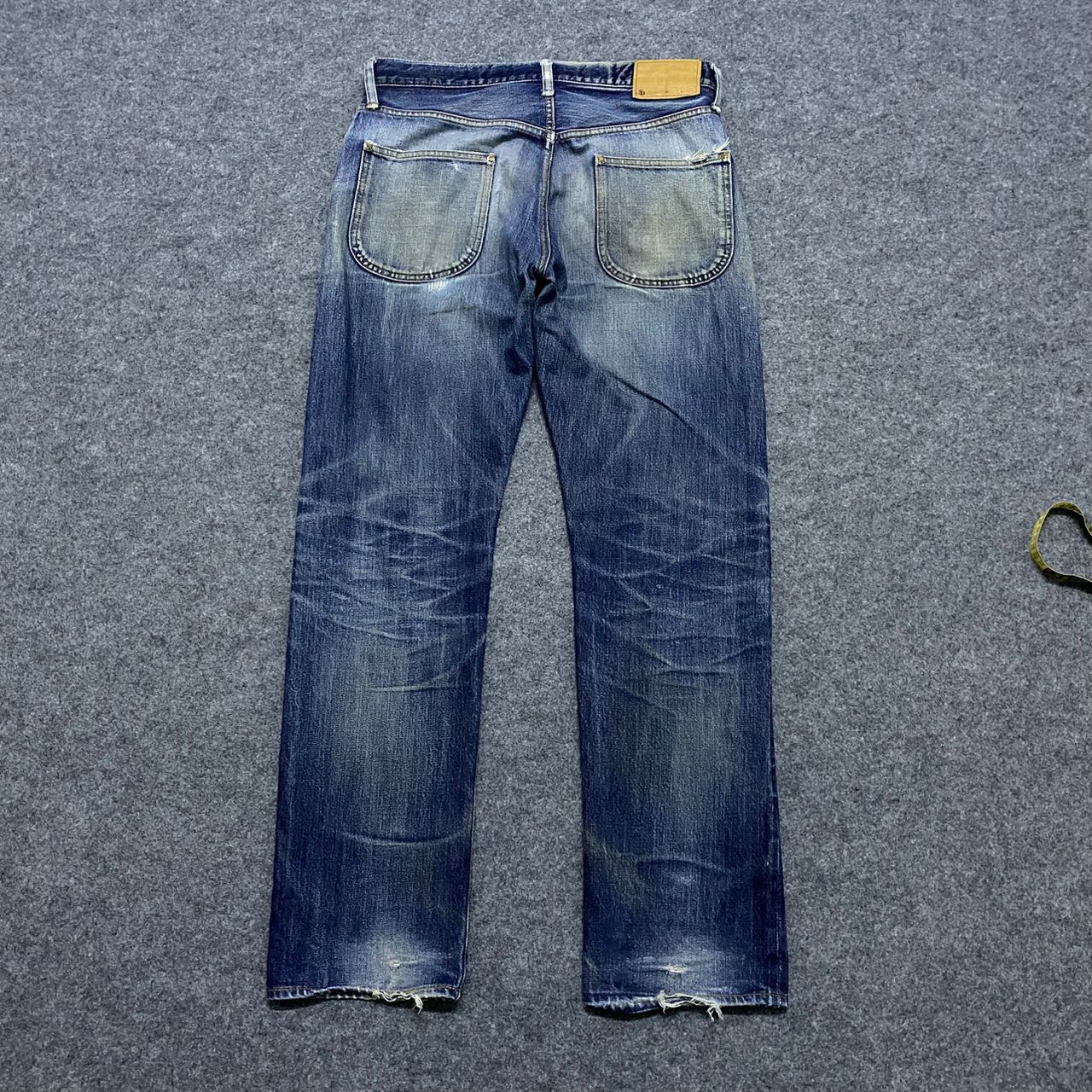 If Six Was Nine Vintage Standard California Selvegde Distressed Denim Size US 32 / EU 48 - 2 Thumbnail